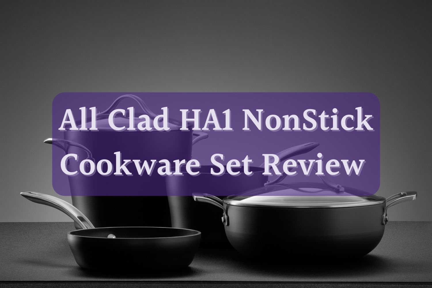 All-Clad E7954164 HA1 Hard Anodized Nonstick Dishwaher Safe PFOA