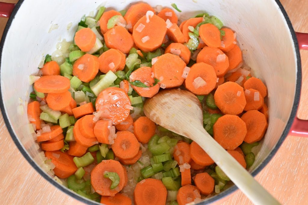 Sautéeing Flavor Vegetables