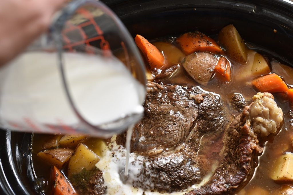 Creating Gravy in the Slow Cooker for Pot Roast