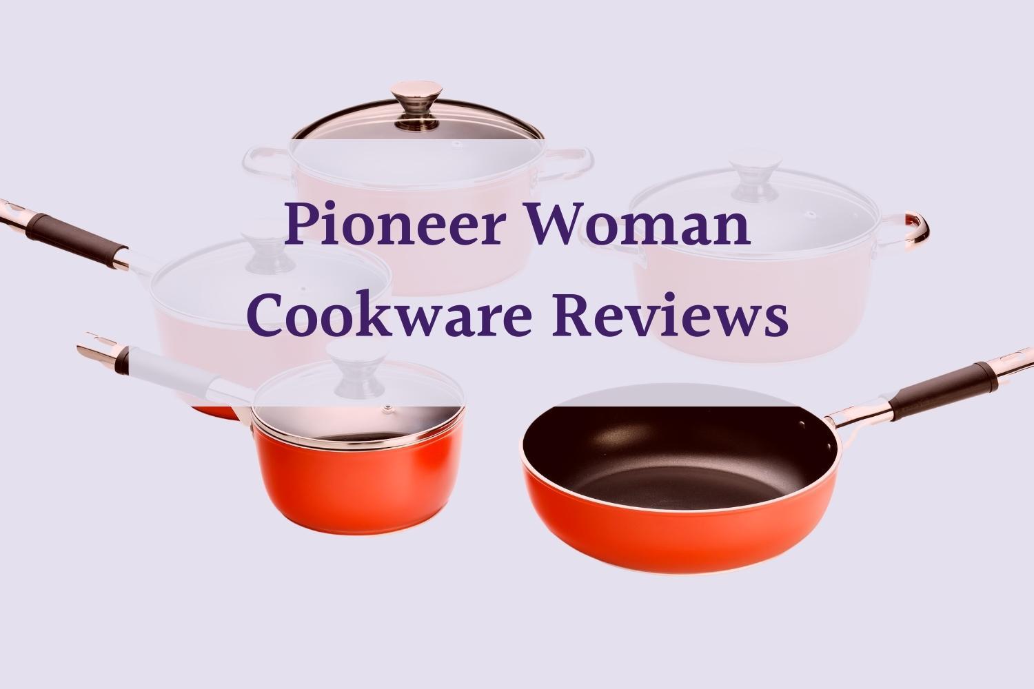 The Pioneer Woman Vintage Speckle 24 Piece Cookware Combo Set Red