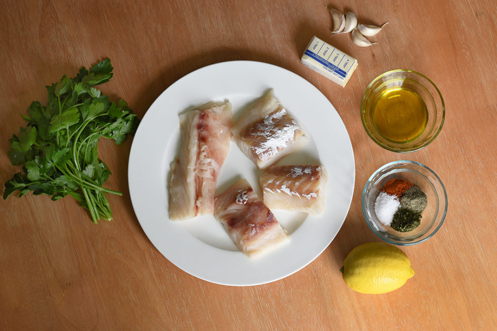 ingredients for mediterranean cod